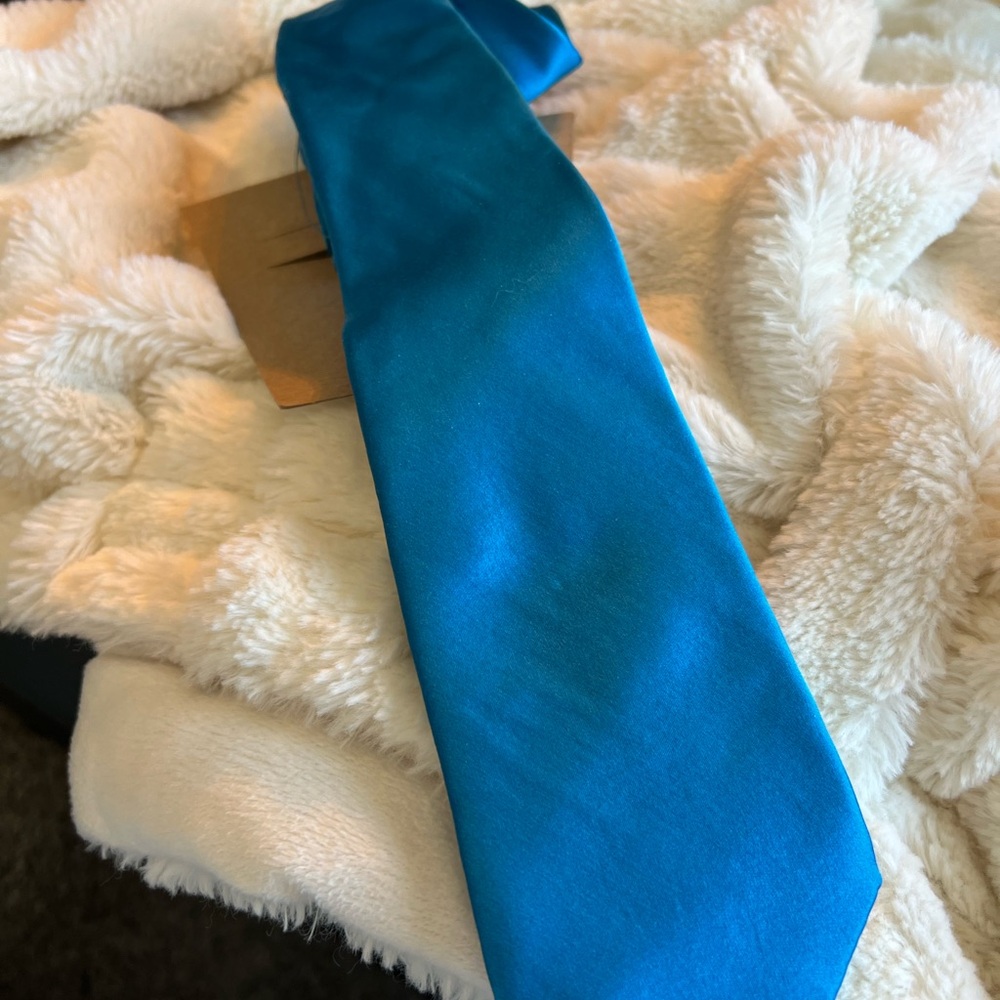 Elegant Blue Men's Tie